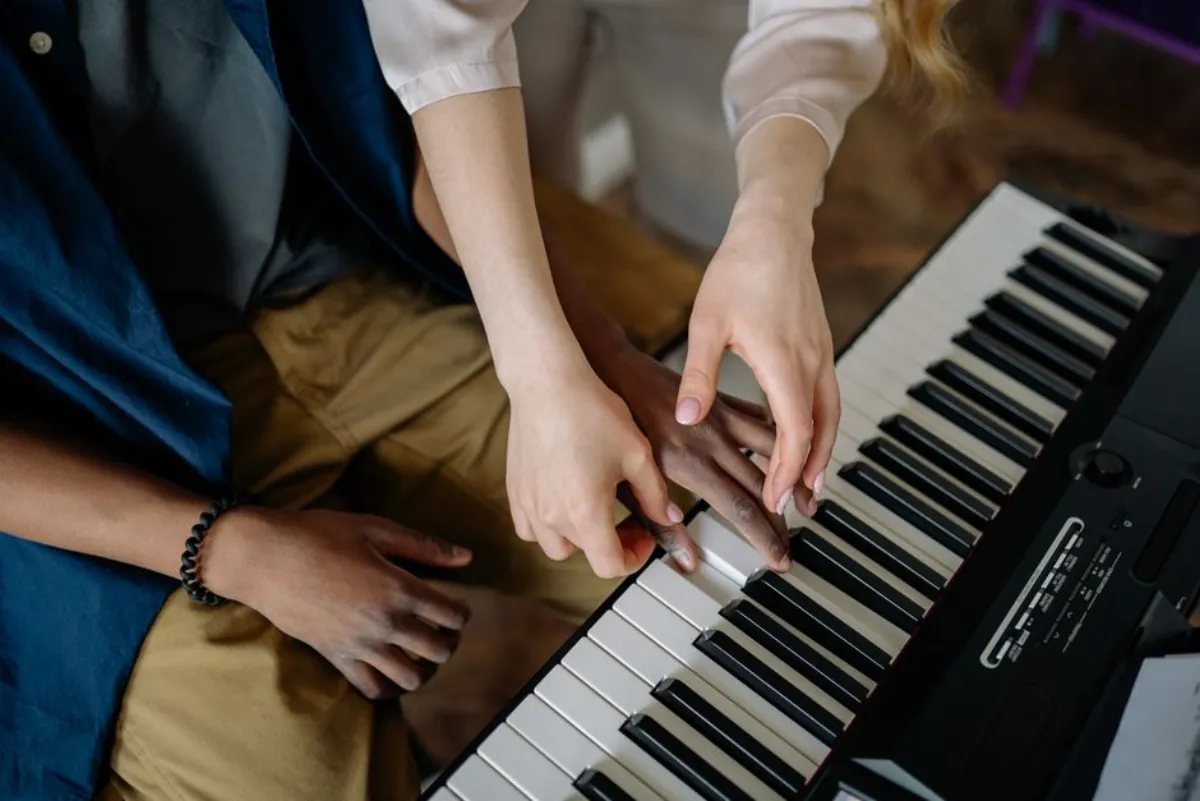 piano lesson